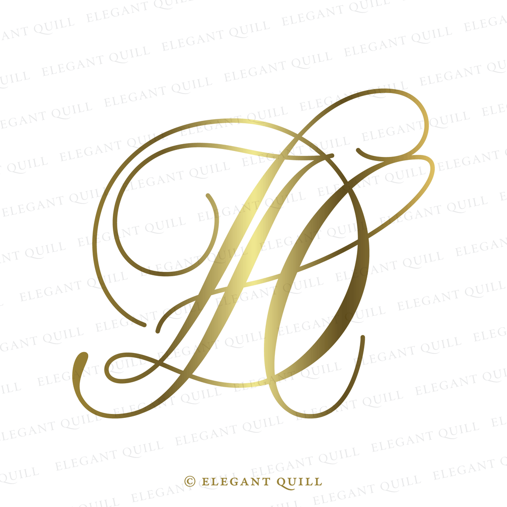business logo design, DH initials