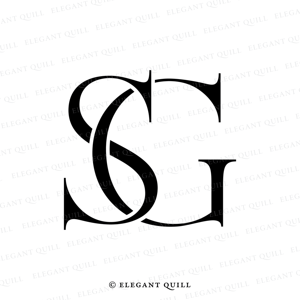 business logo design, GS initials