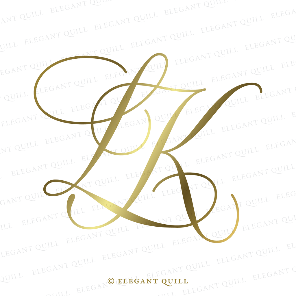 business logo design, KL initials