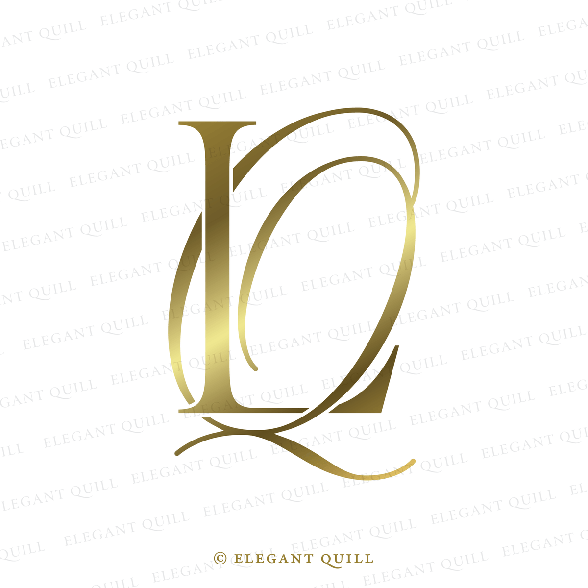 Business Logo Design, XZ Initials – Elegant Quill