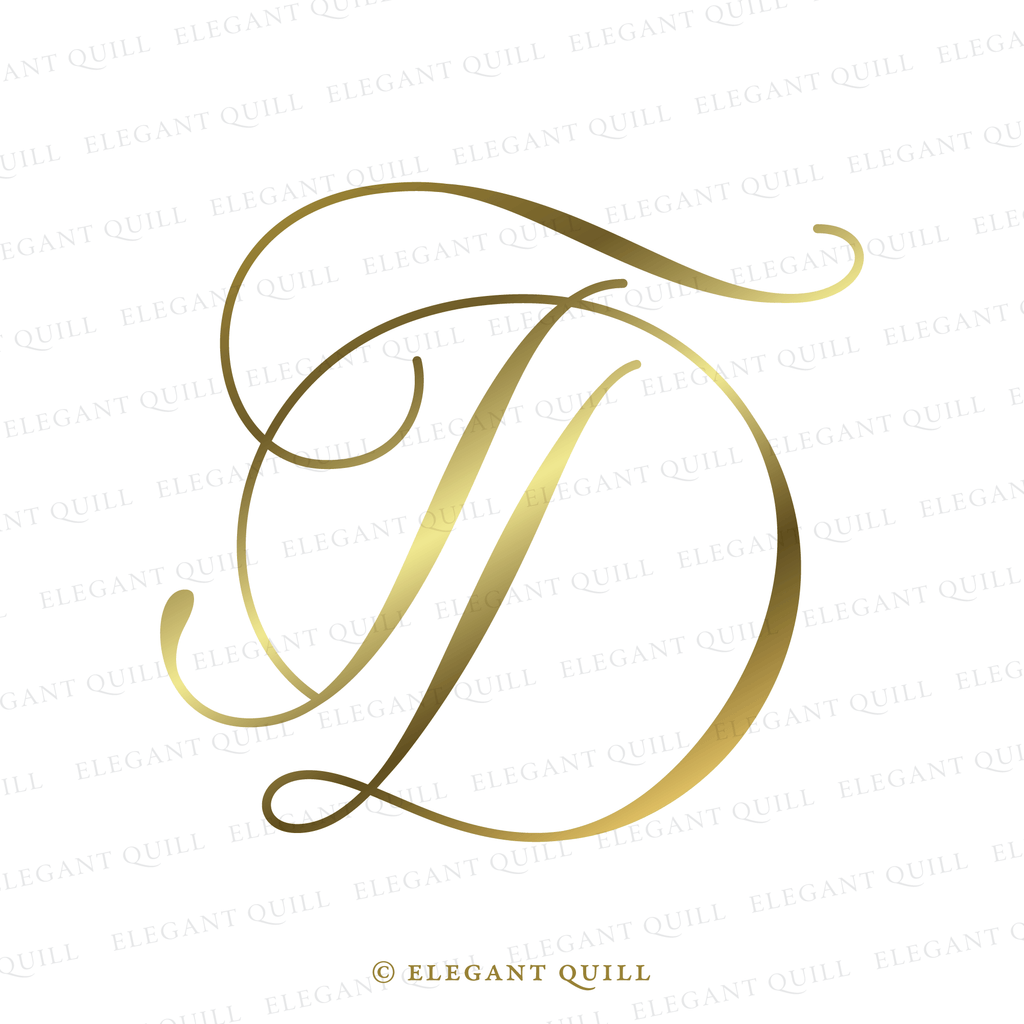 initials logo, DT