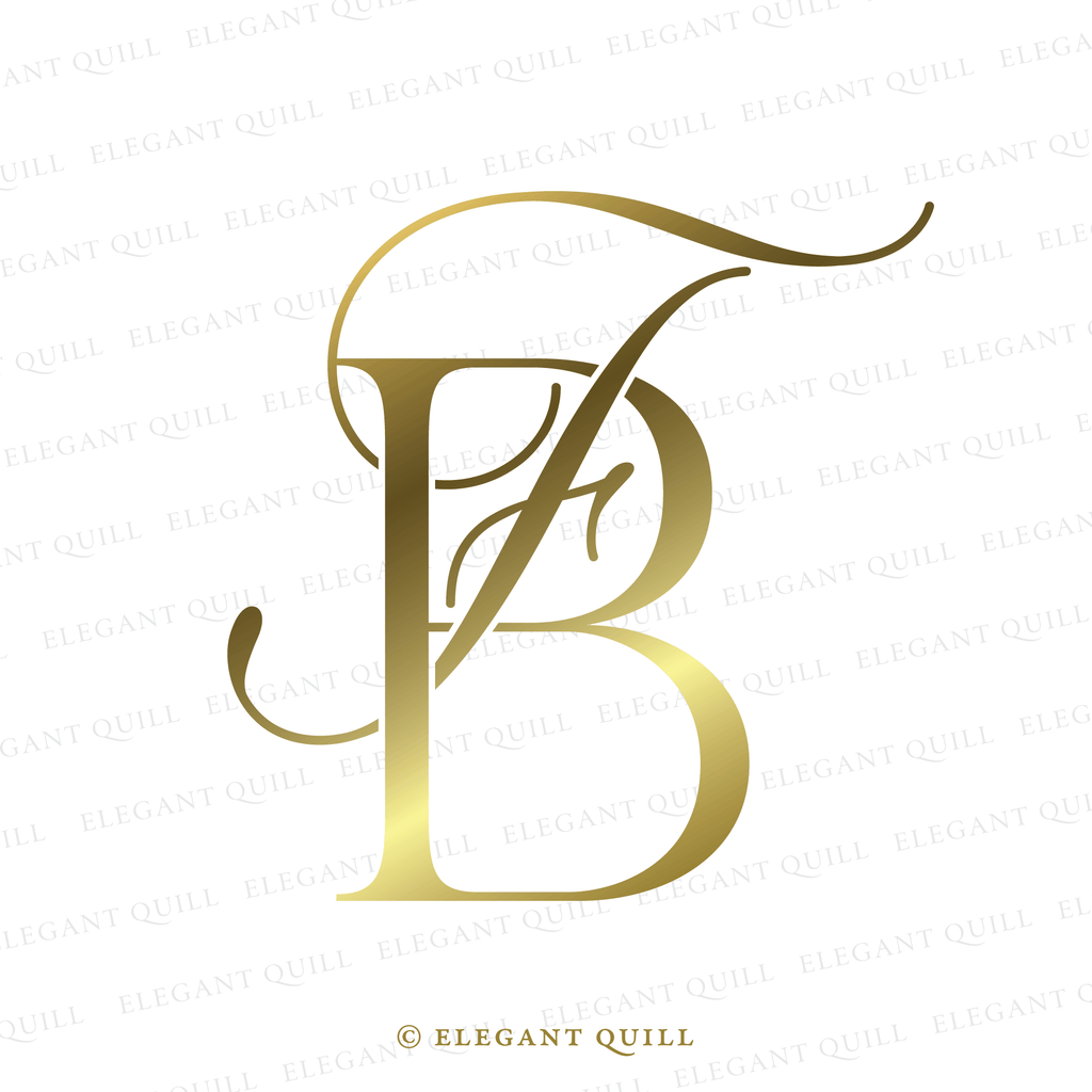 initials logo design FB