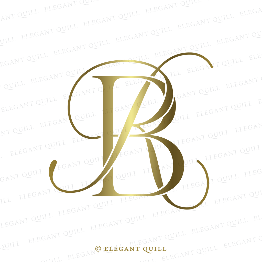 initials logo design RB 