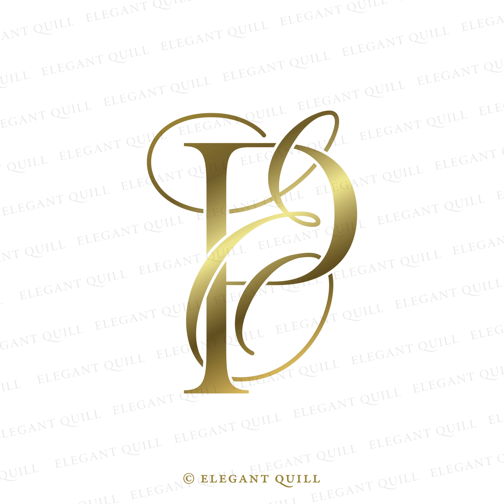 minimalist logo, EP initials