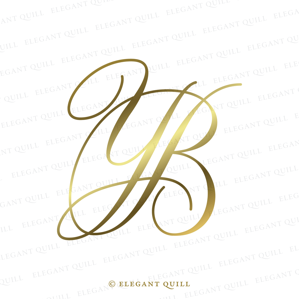 personal logo, BY initials
