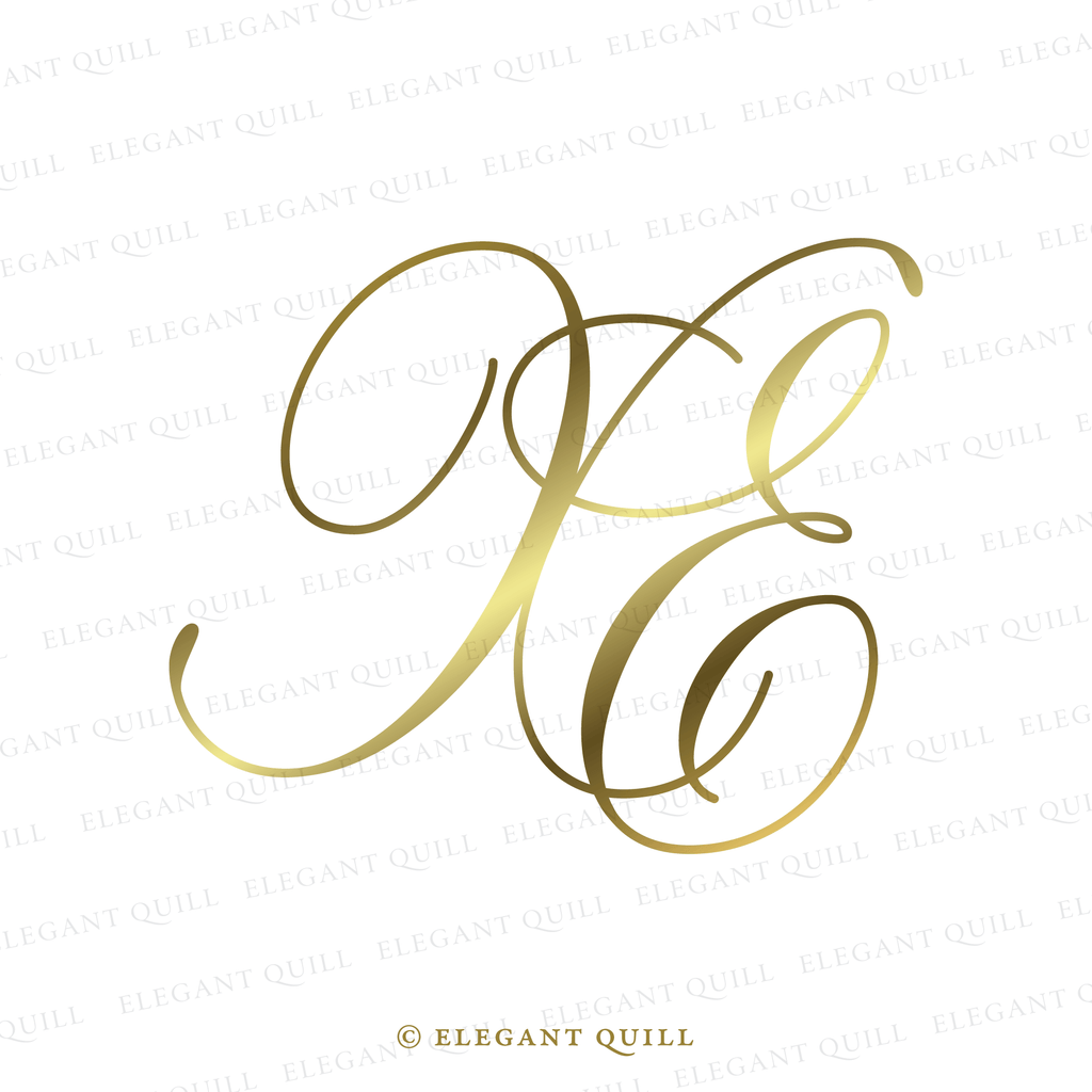 wedding dance floor monogram, EX initials