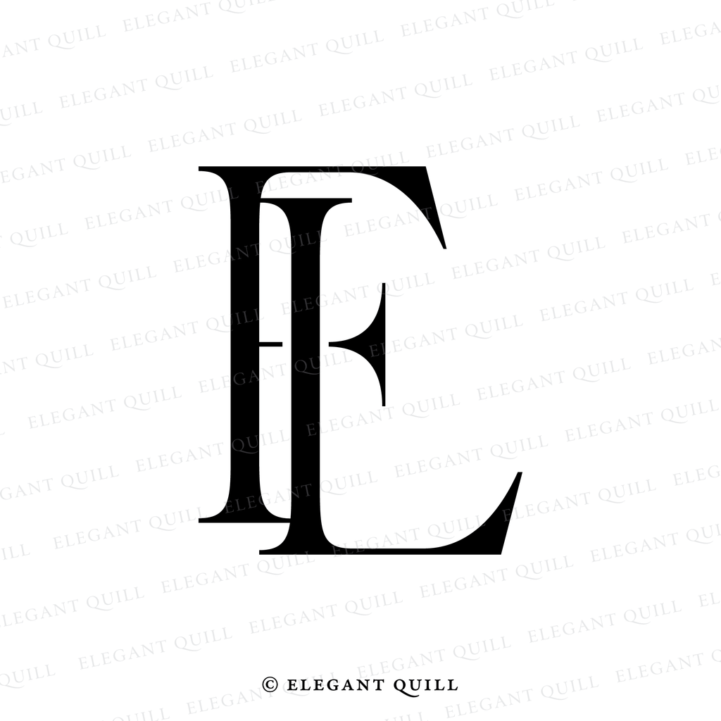 2 letter logo, FL initials