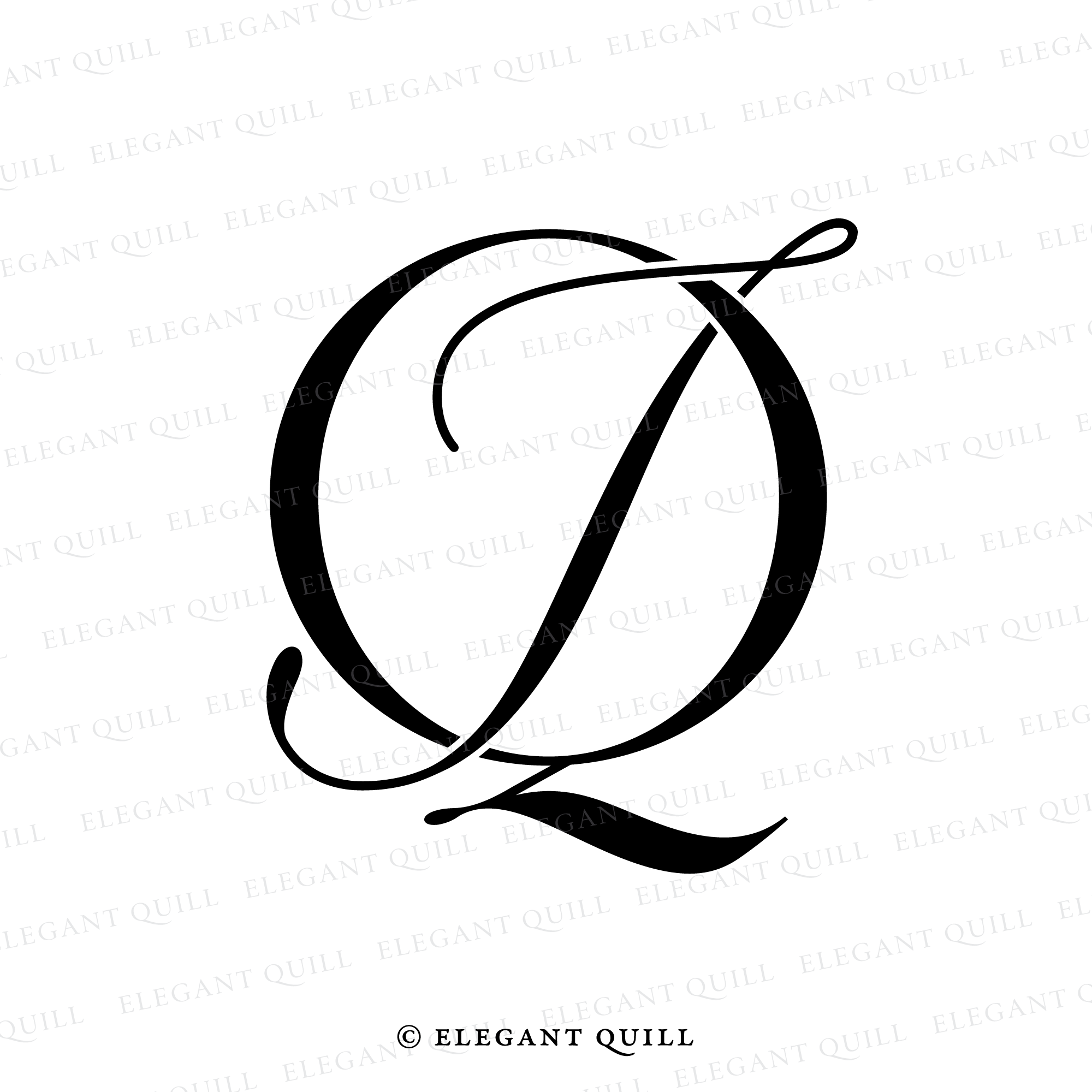 Fancy Cursive D