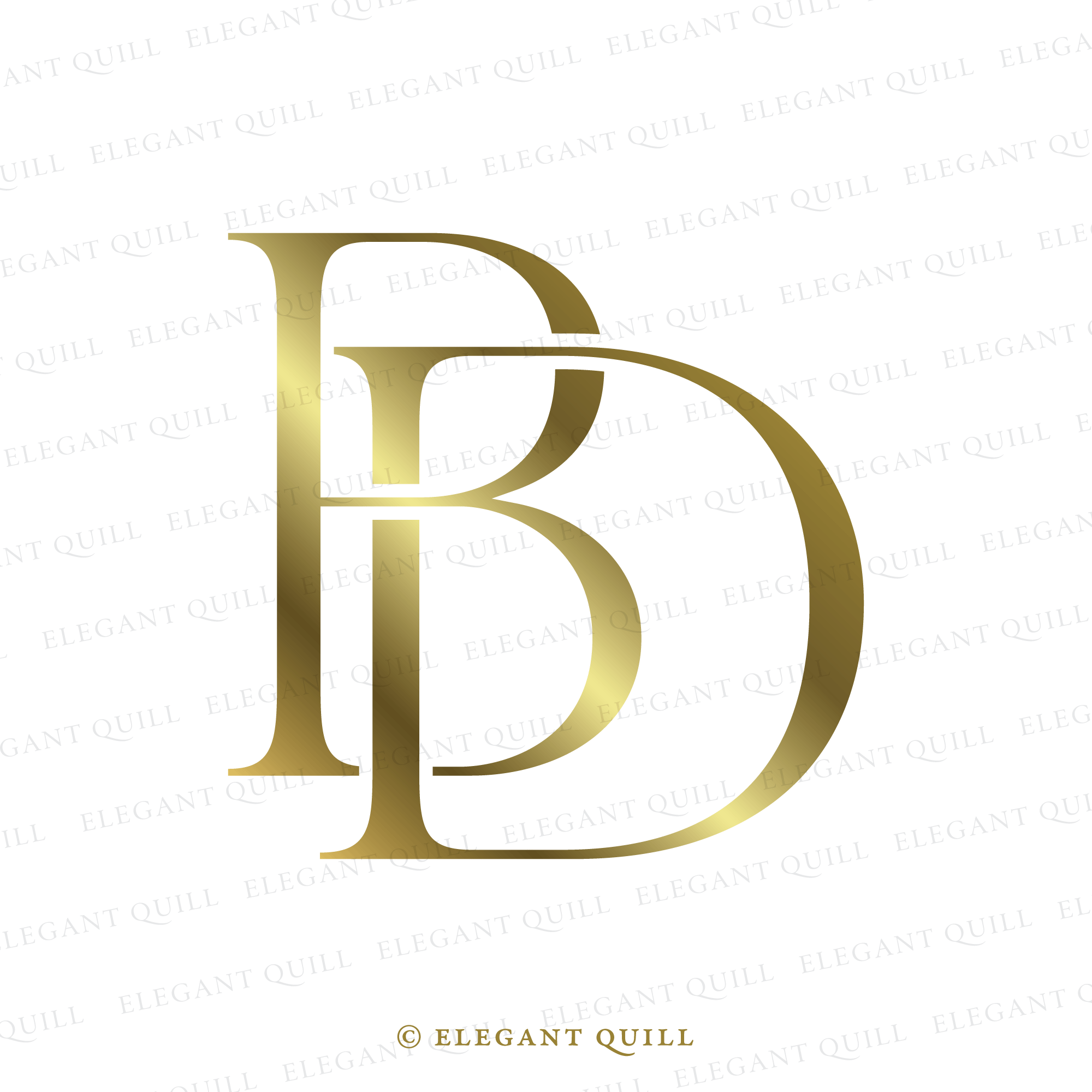 2 Word Design Two Letter Logo Design