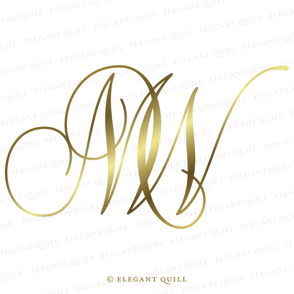 business logo design, MW initials