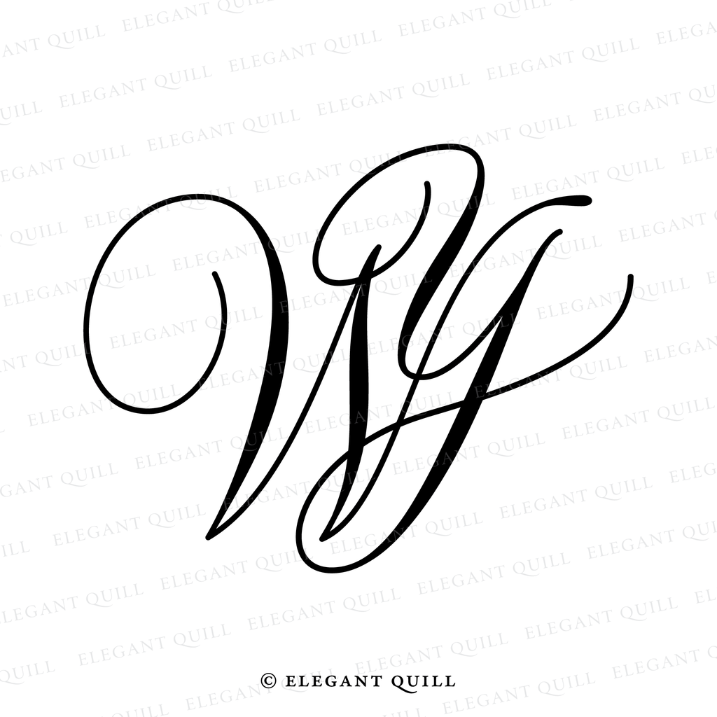 business logo design, WY initials