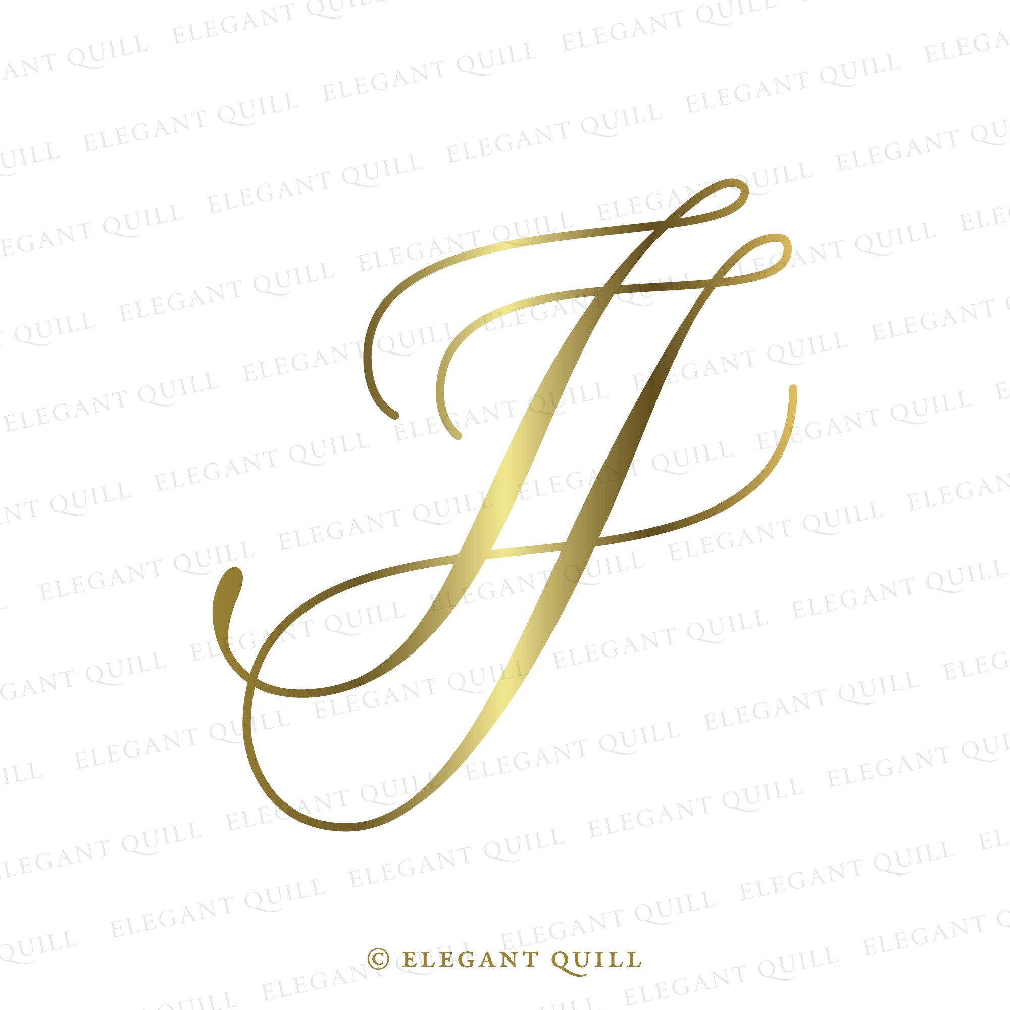 Monogram with initials A&F (PGY29JMAM) by Jilub