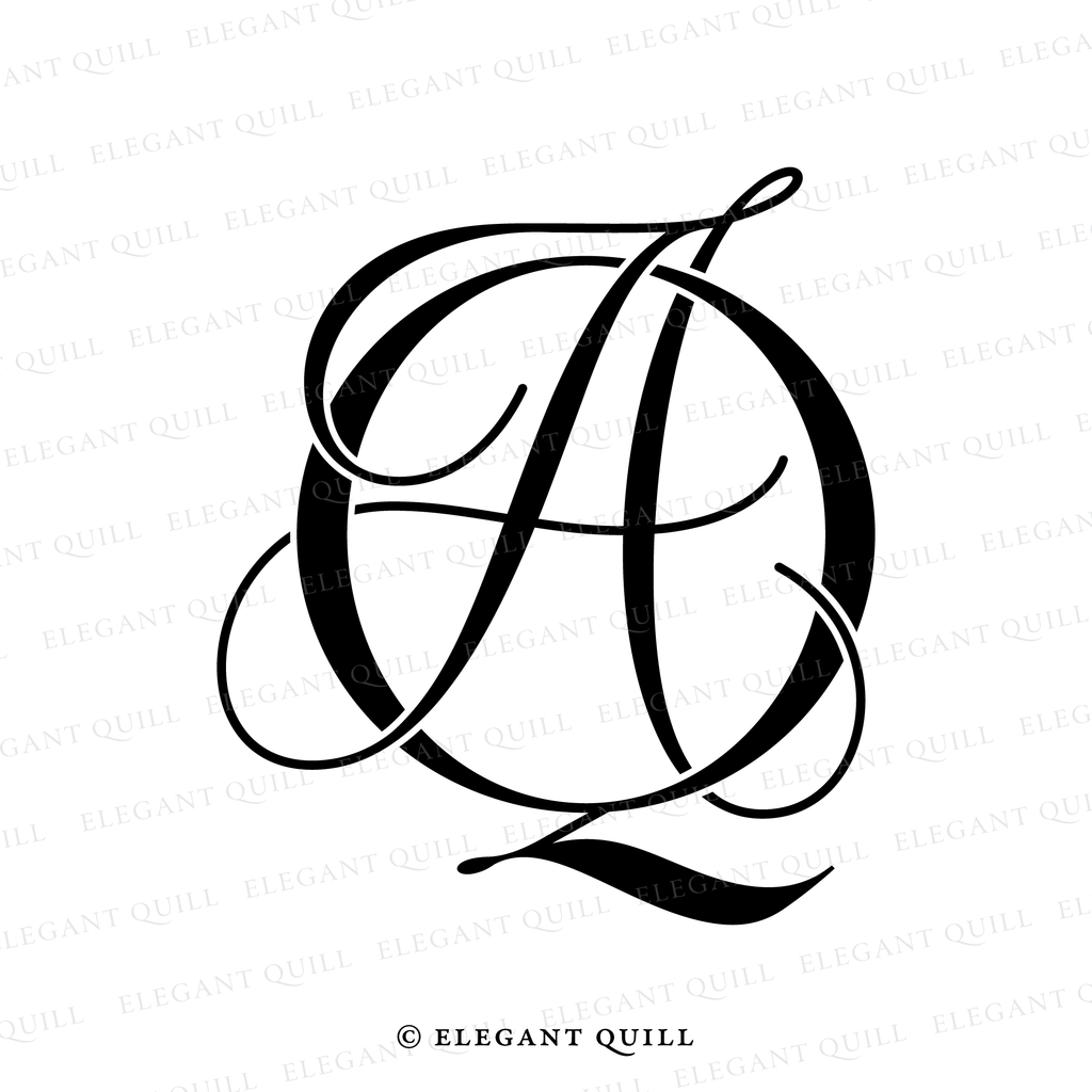 gobo logo, AQ initials