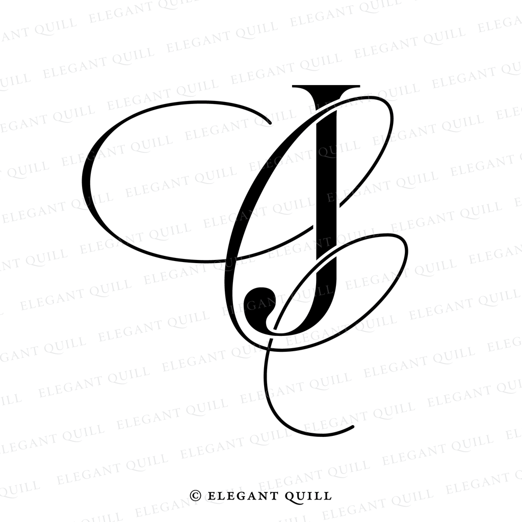 gobo logo, CJ initials
