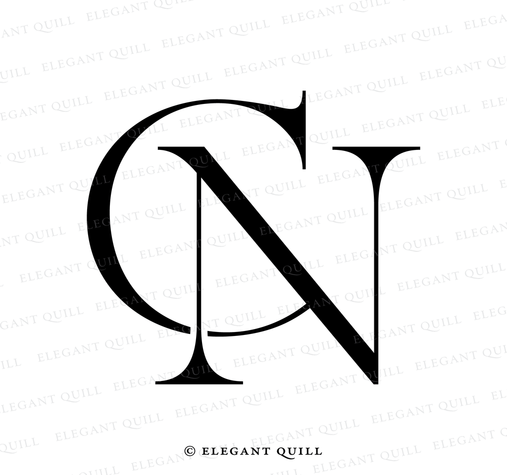 gobo logo, CN initials