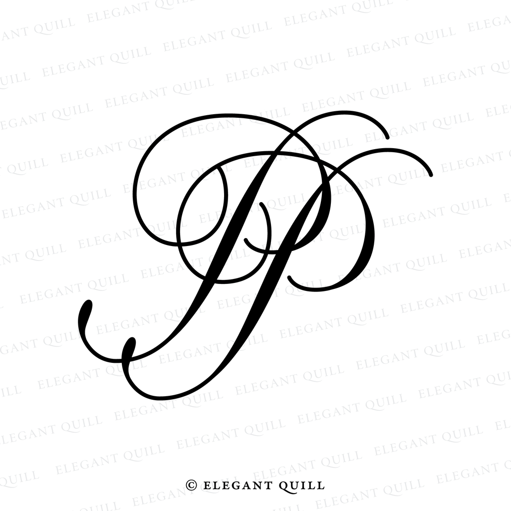 gobo logo, PP initials