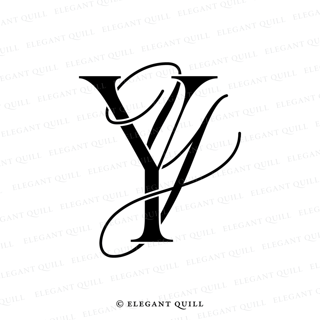 gobo logo, YY initials