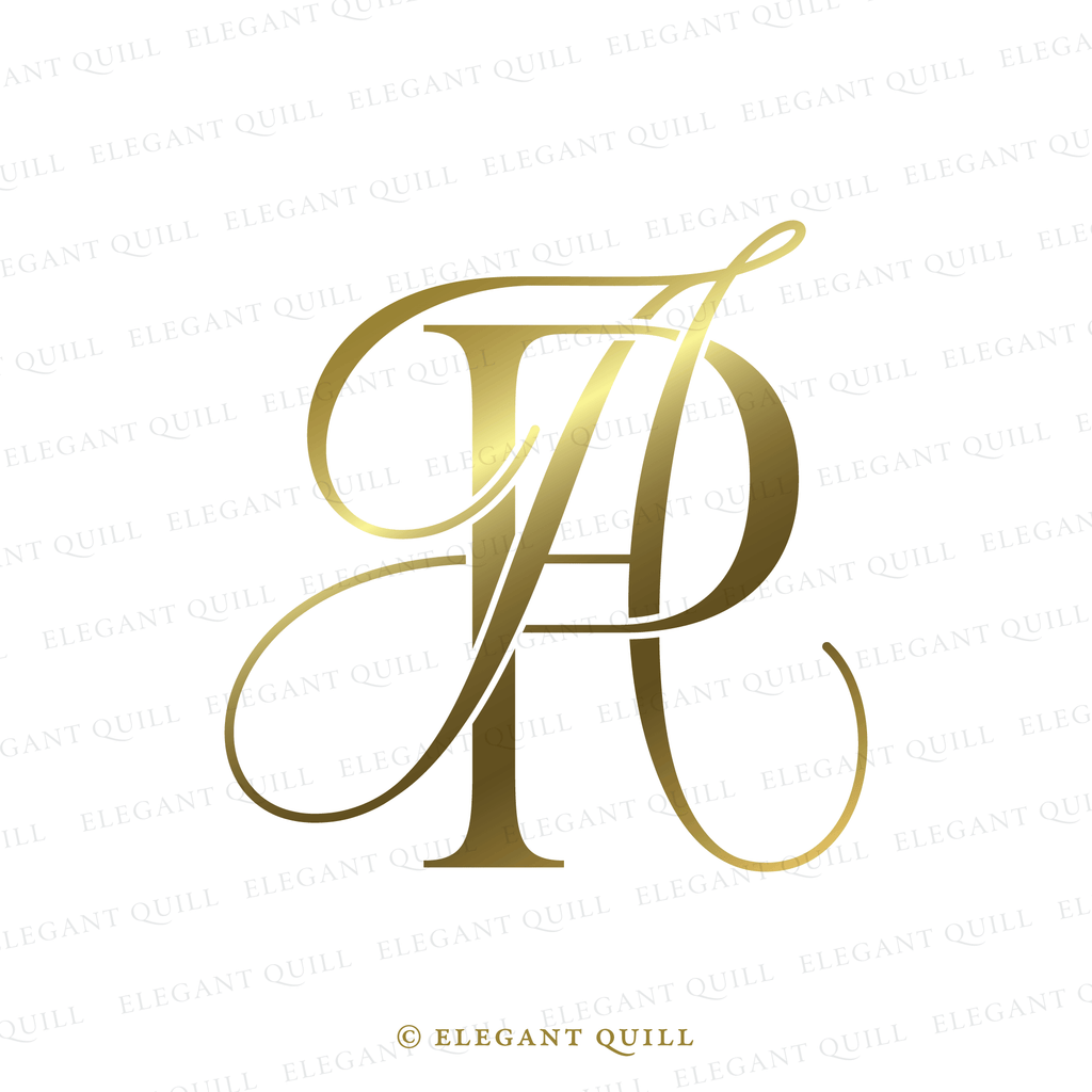 gobo monogram, AP logo gold
