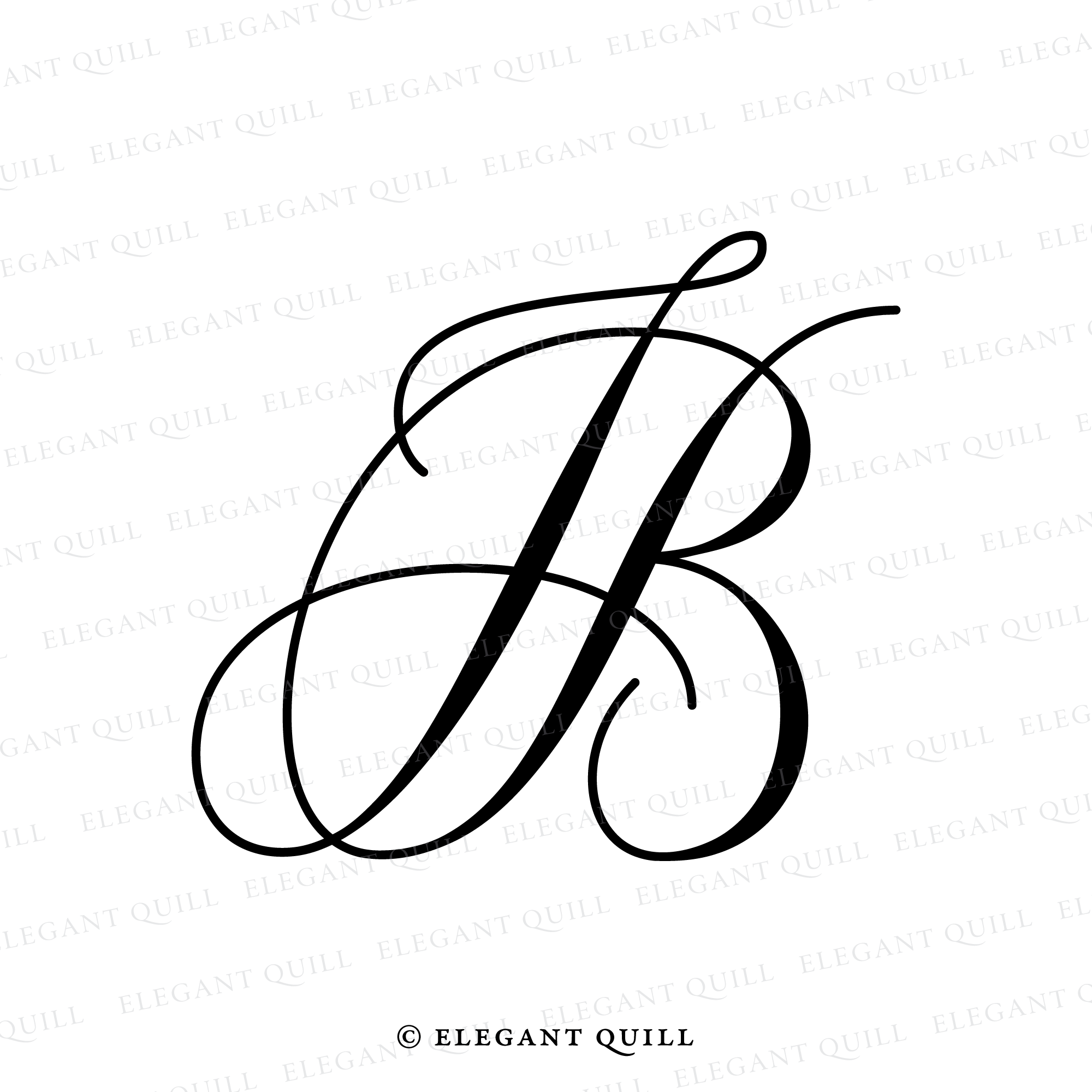 Monogram BJ Logo Design Graphic by Greenlines Studios · Creative Fabrica