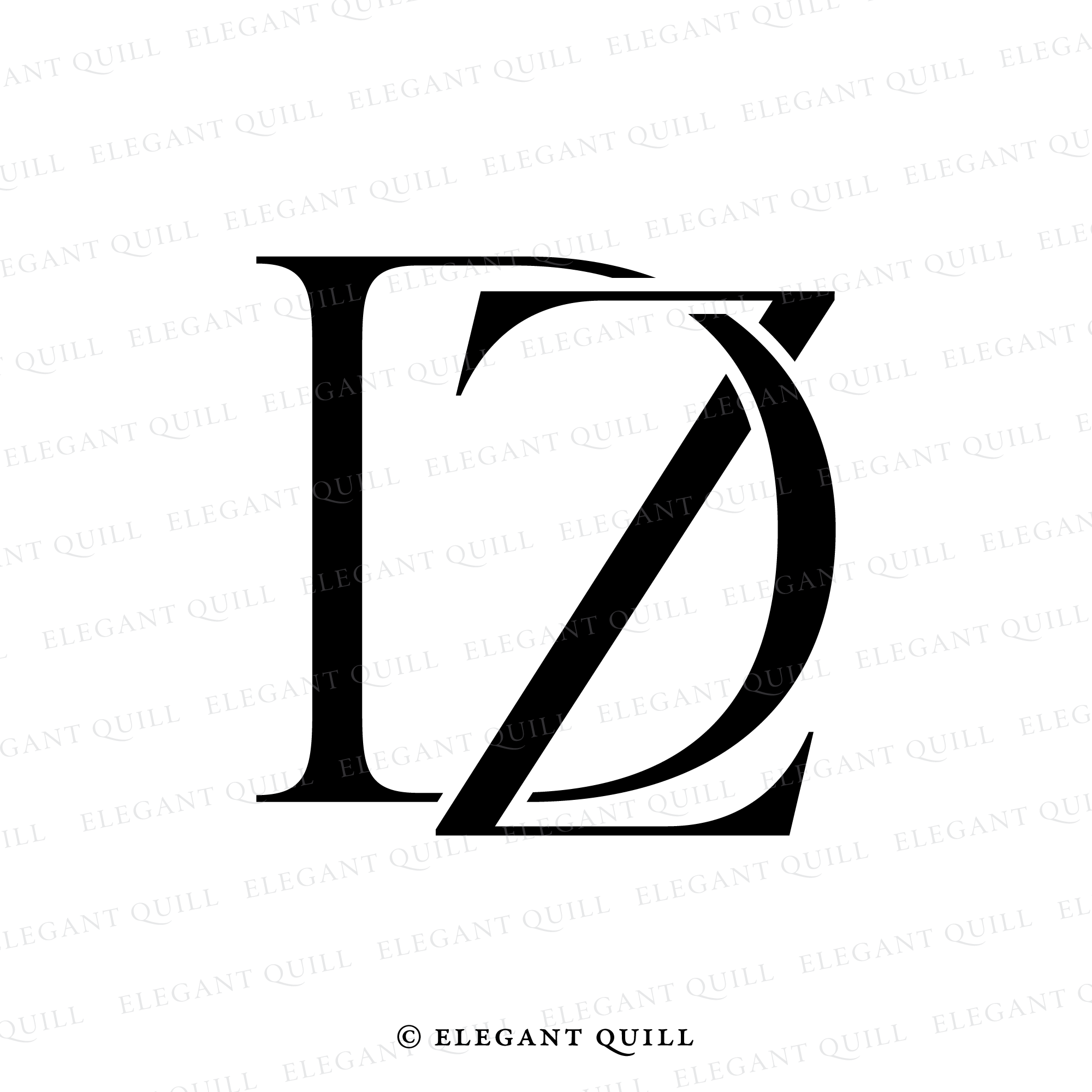 Premium Vector | Dz logo design concept