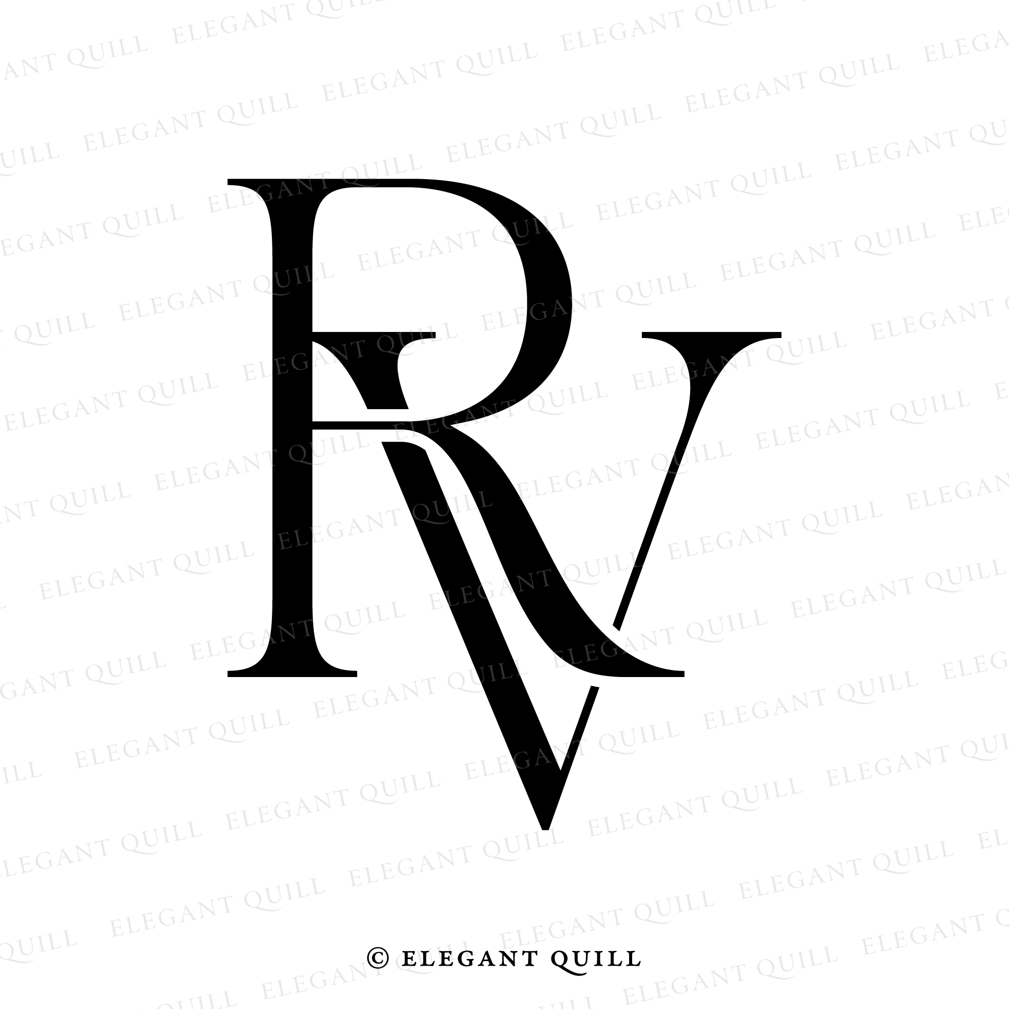 Modern and futuristic RV logo design 4697963 Vector Art at Vecteezy