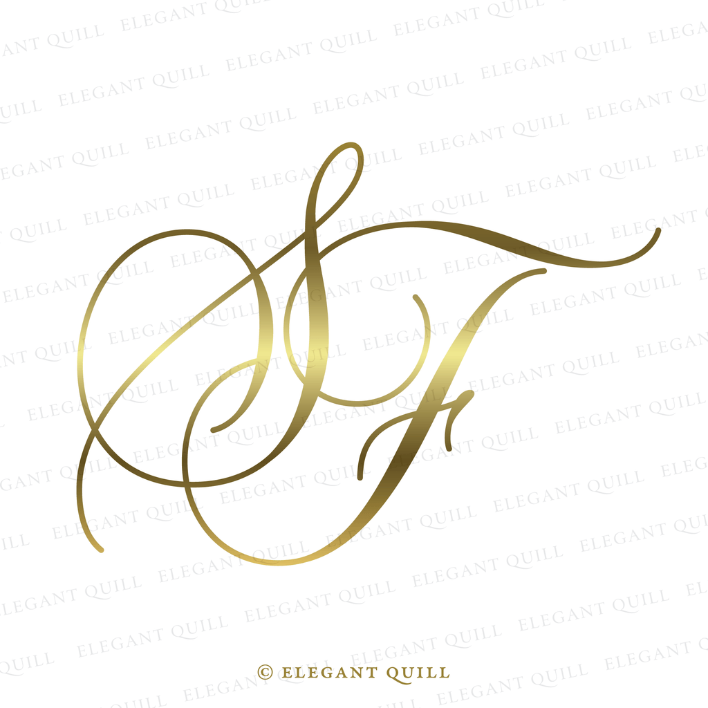 initials logo, FS
