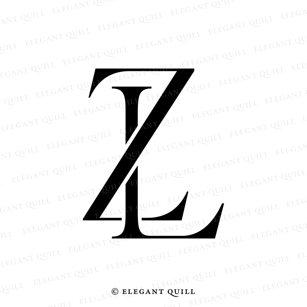 initials logo, LZ