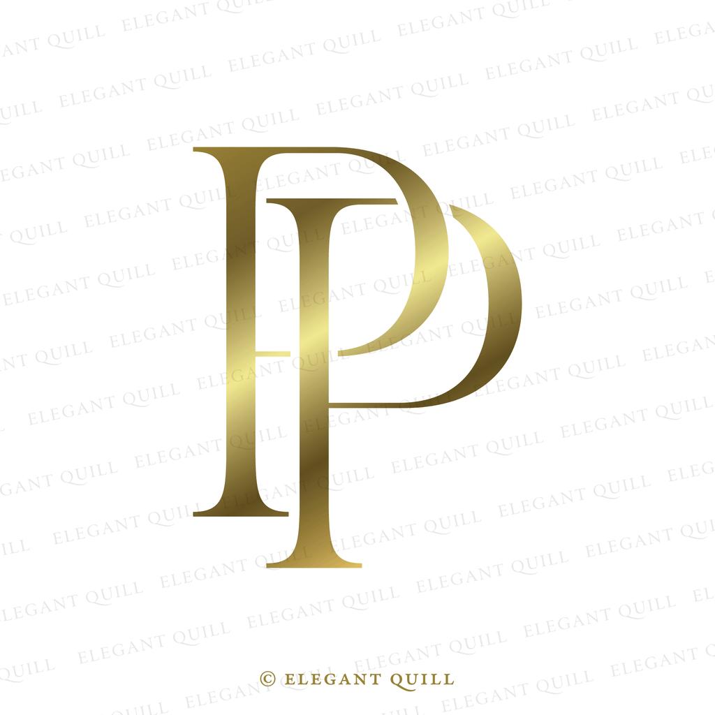 initials logo, PP