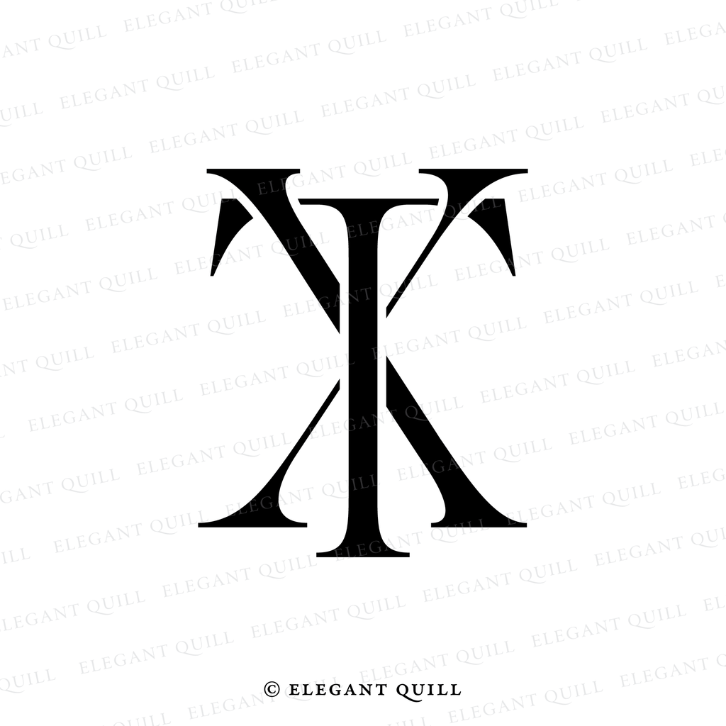 initials logo, TX