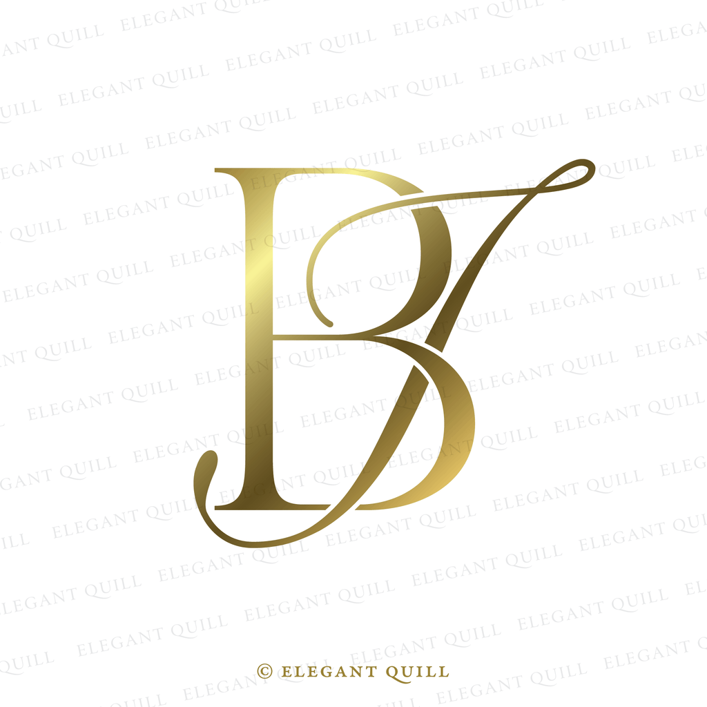 minimalist logo, IB initials