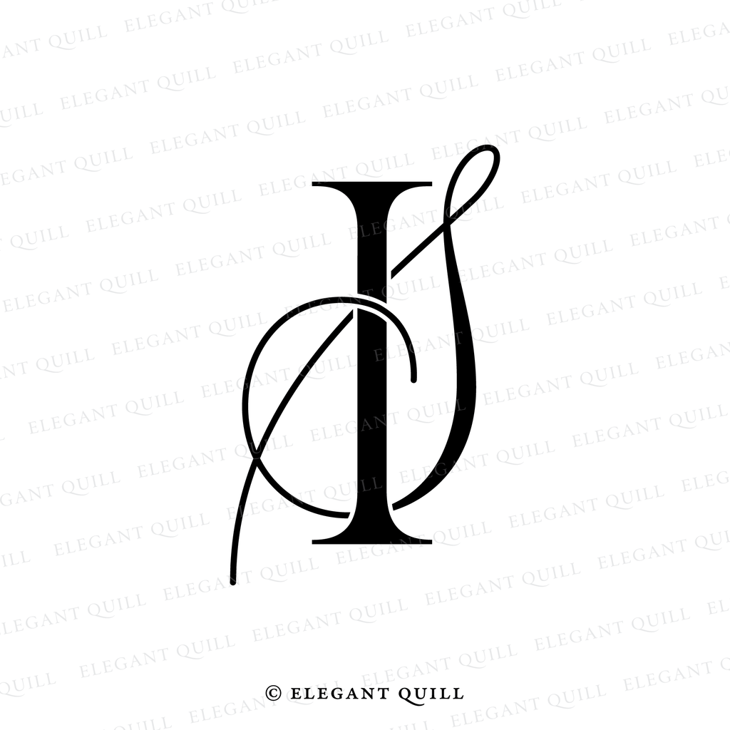 minimalist logo, SI initials