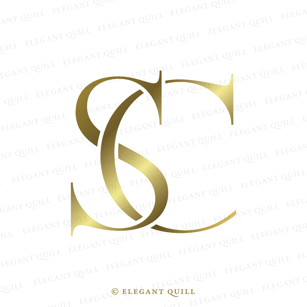 minimalist logo design, CS initials