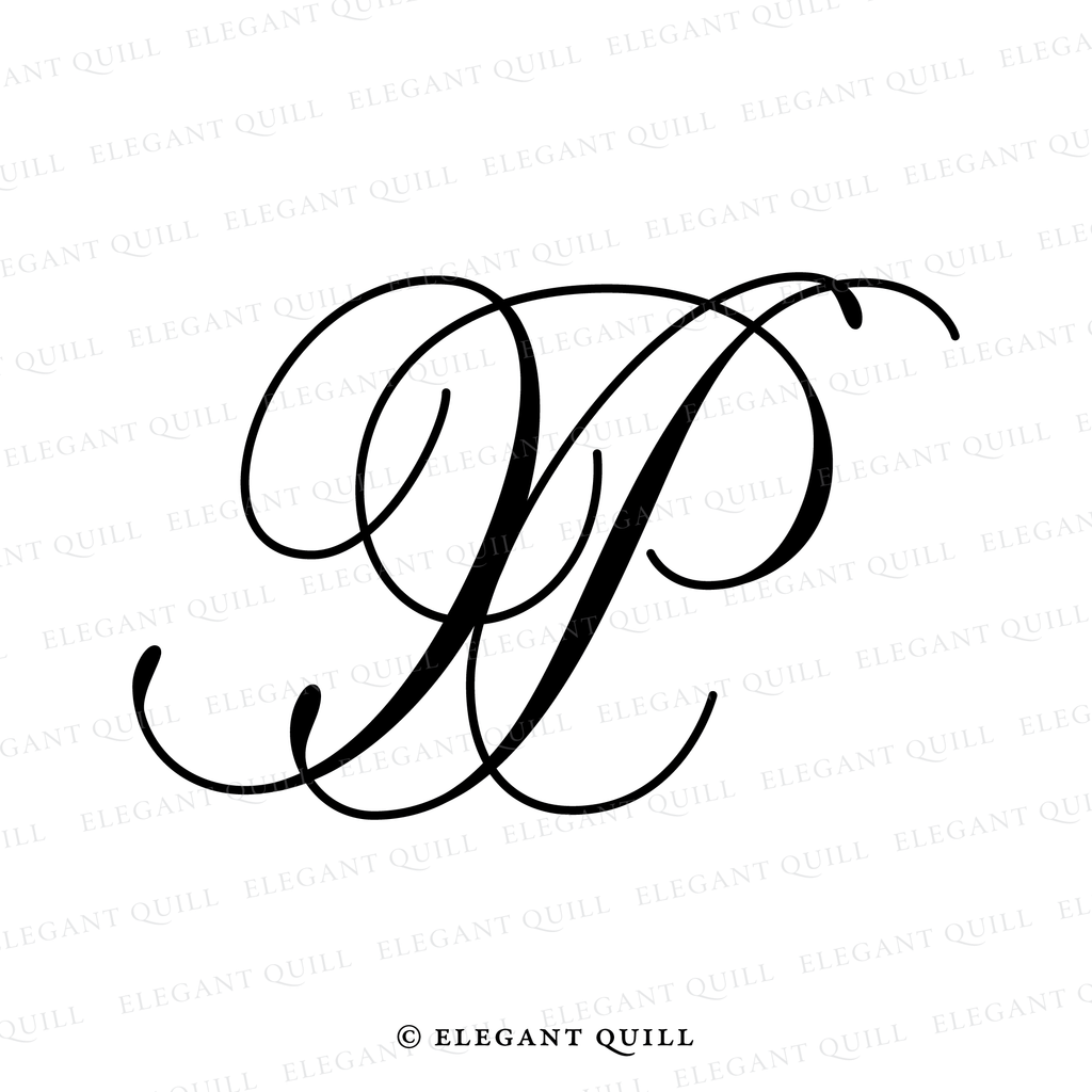 minimalist logo design, PX initials