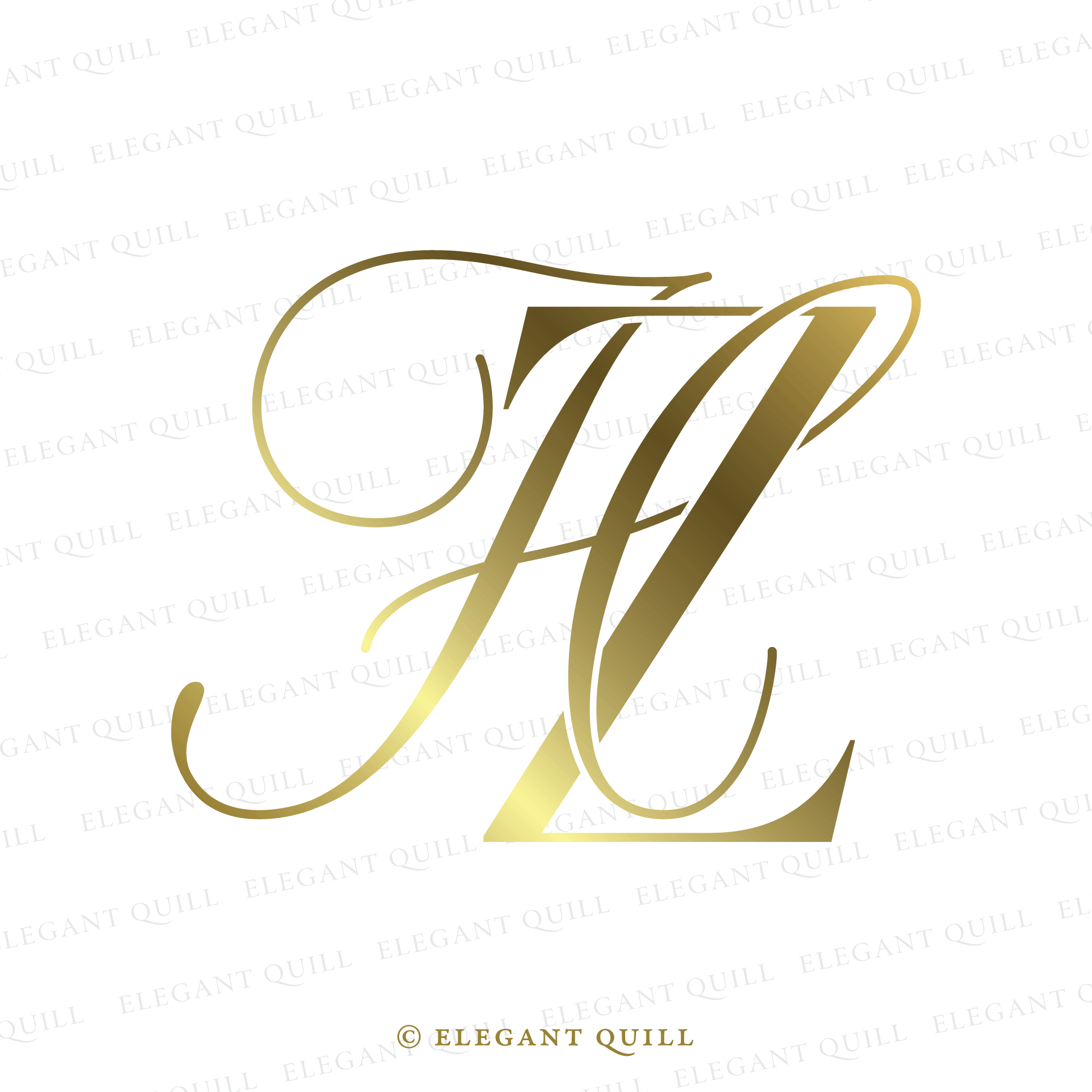 Letter HZ logo with Luxury Gold template. Elegance logo vector template.  14048687 Vector Art at Vecteezy