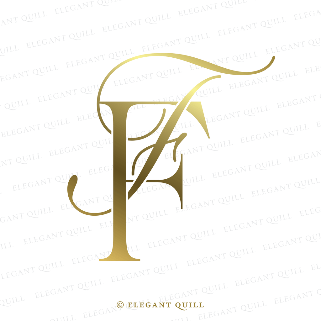 monogram, FF initials
