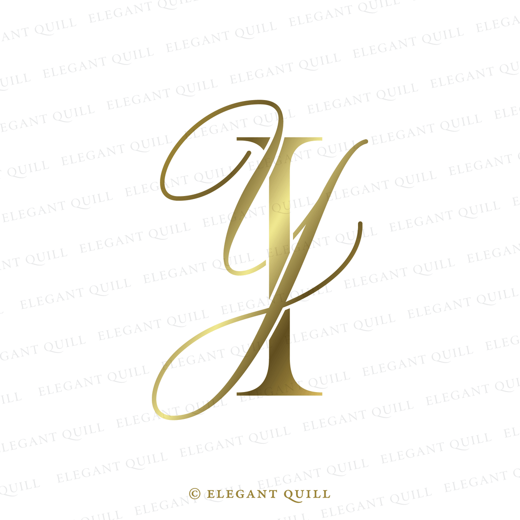 Monogram Initials, AM Logo – Elegant Quill