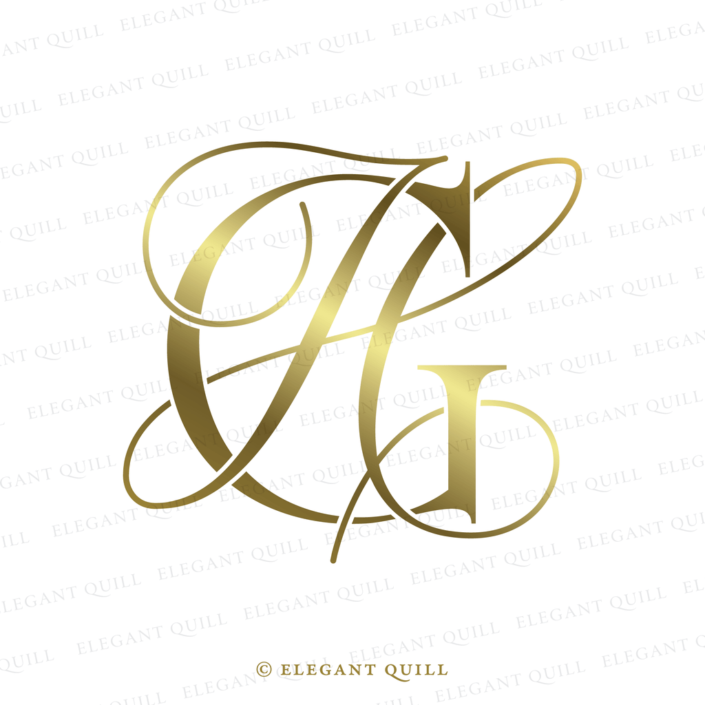 monogram initials HG