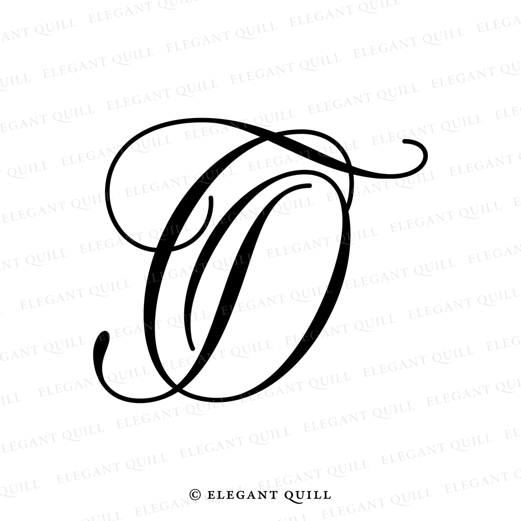 monogram initials, OT