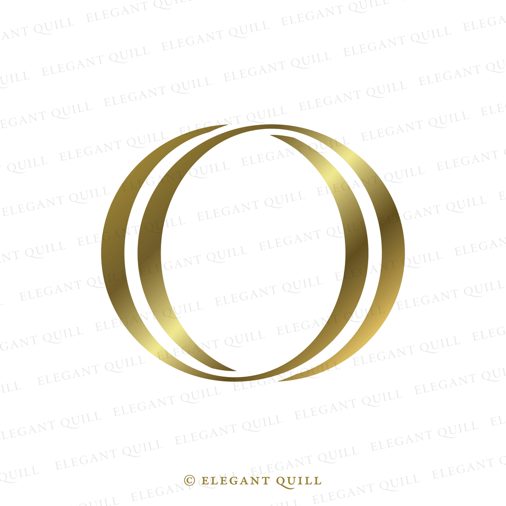 monogram logo design, OO initials