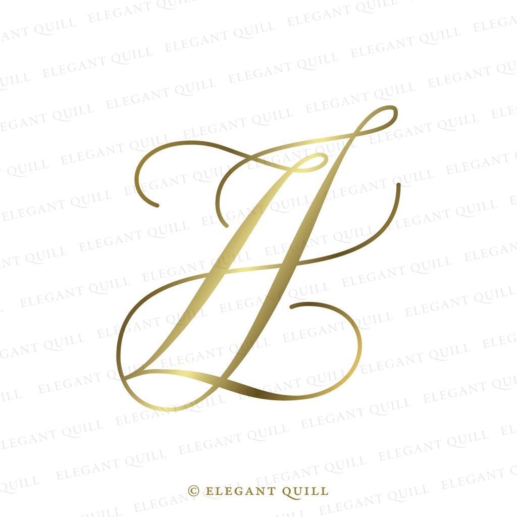 personal brand logo, JZ initials