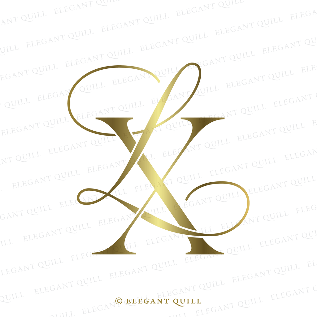 personal brand logo, LX initials