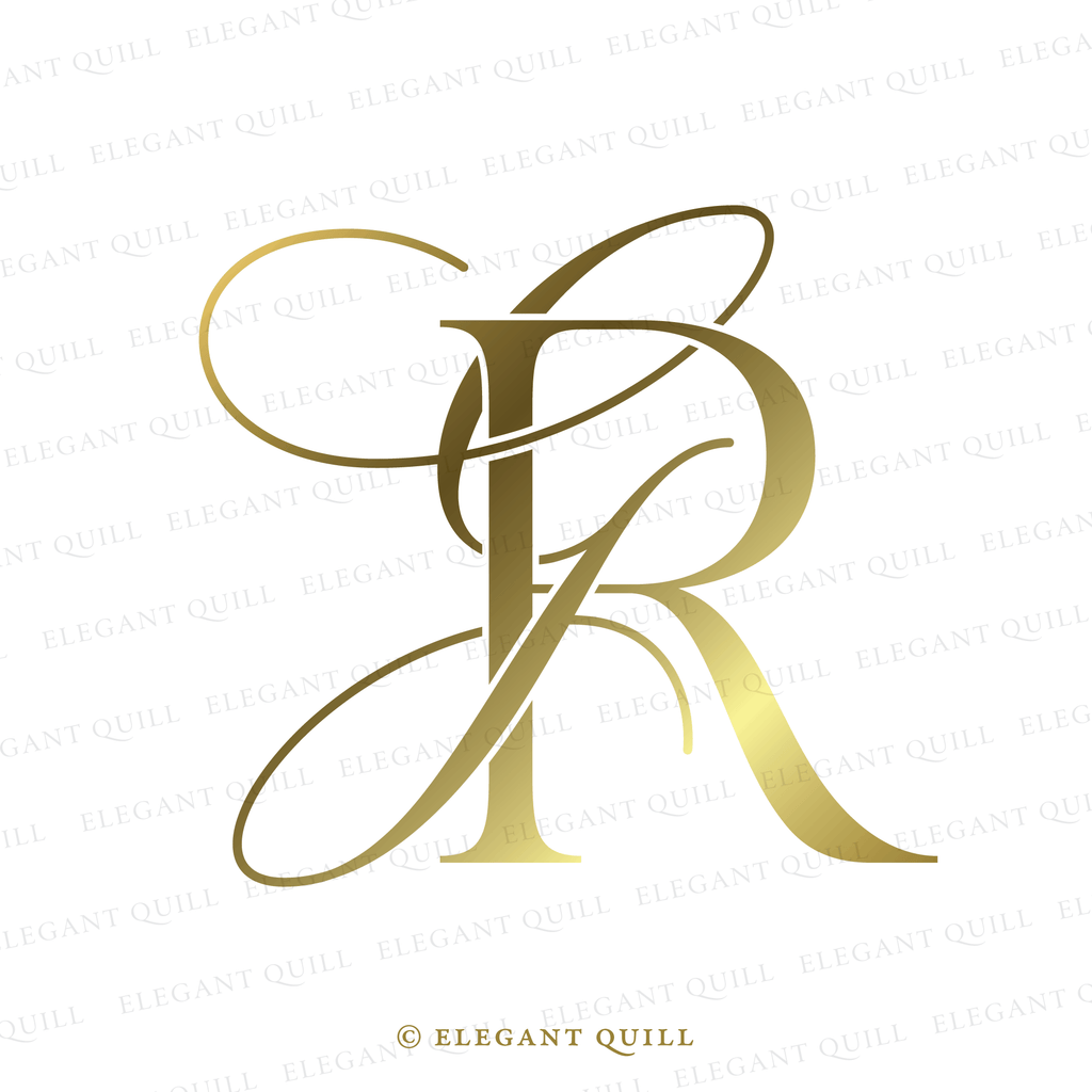 personal logo, GR intials