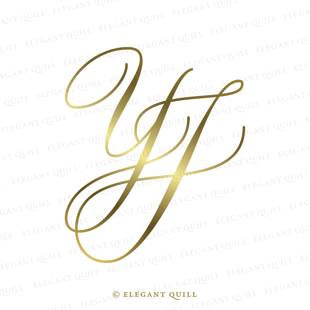 personal logo, JY initials