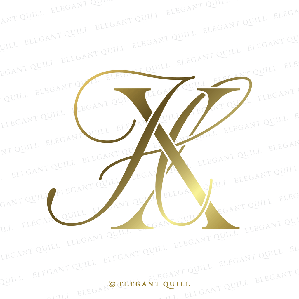 premade logo, HX initials