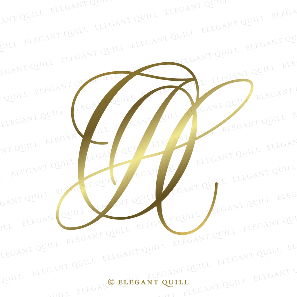 simple logo design, HO initials