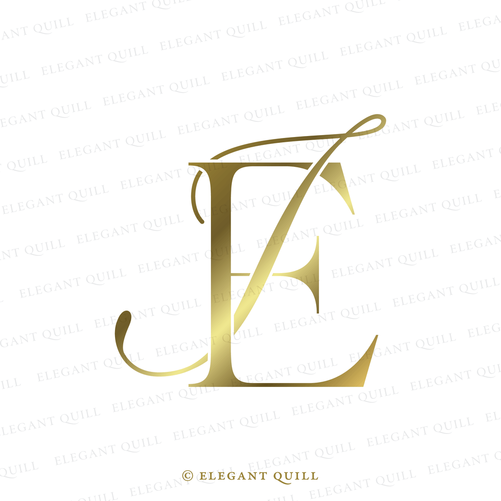 simple logo design, IE initials