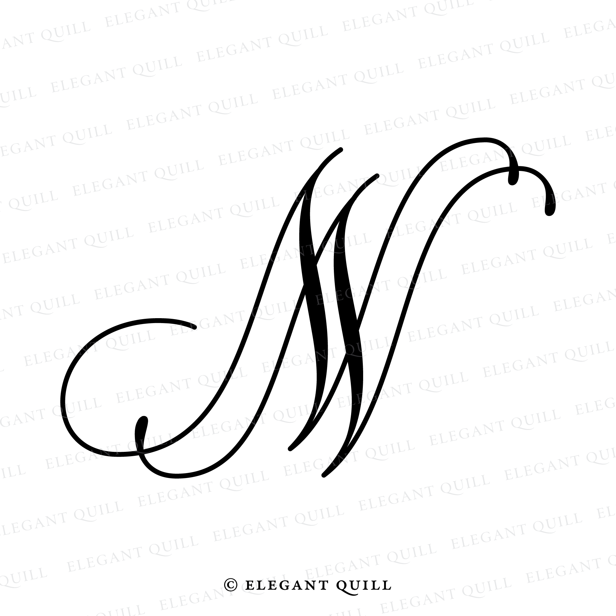 NN beauty monogram and elegant logo design handwriting logo of initial  signature, wedding, fashion, floral and botanical with creative template  Stock Vector Image & Art - Alamy