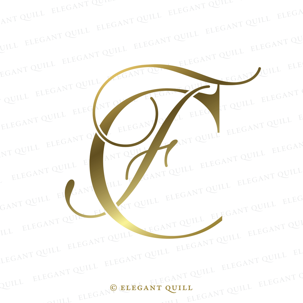 two letter logo, FC initials