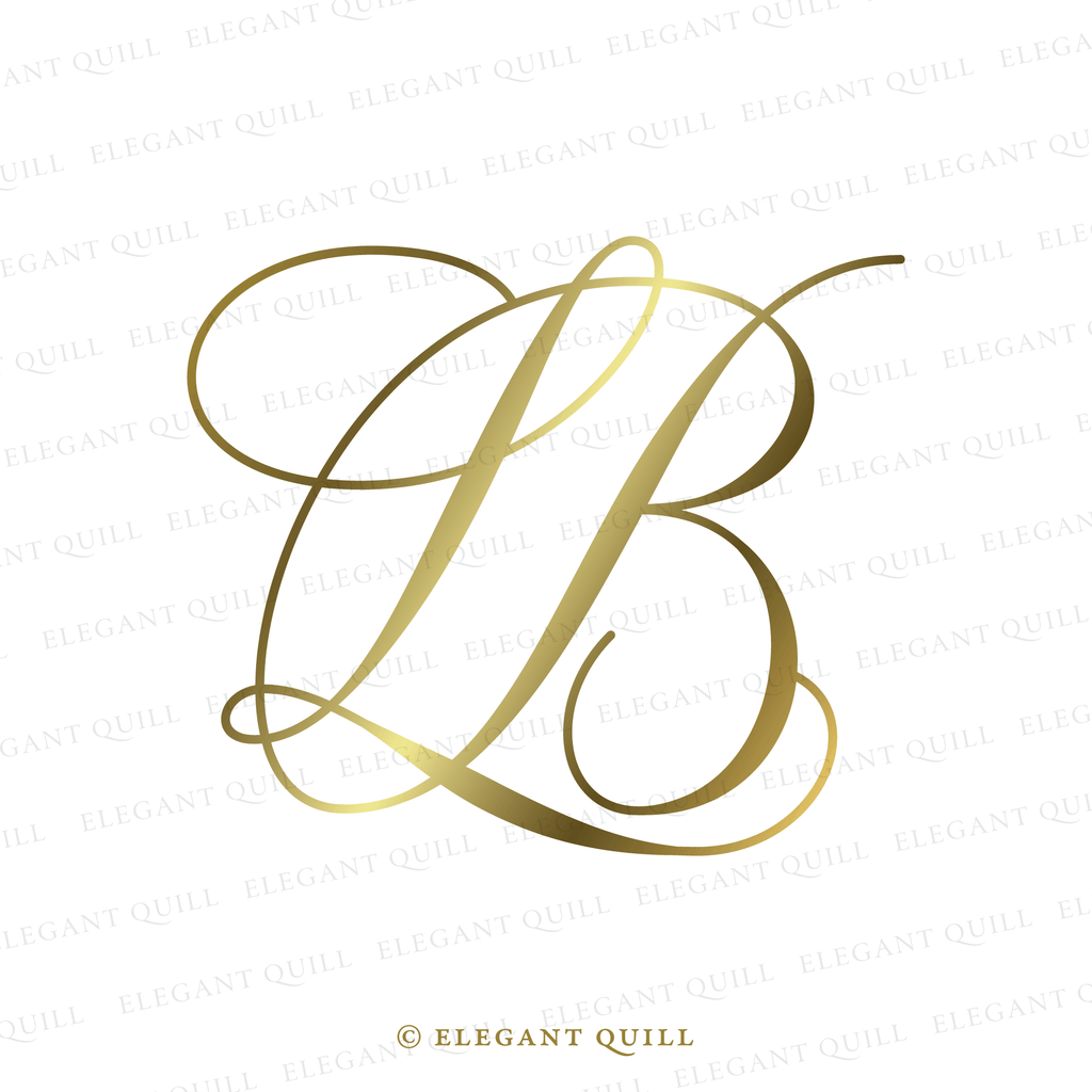 wedding dance floor monogram, BL initials
