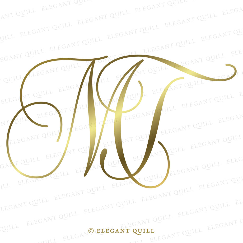wedding dance floor monogram, MT initials